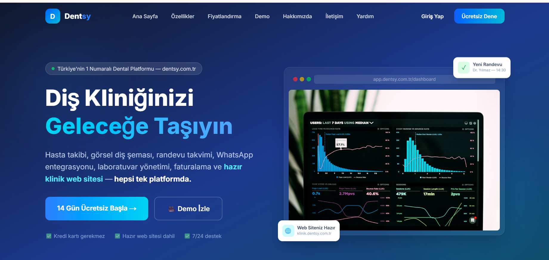 Dentsy ekran görüntüsü 1